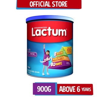 Lactum 6+ Plain Powdered Milk Drink 900g (1)