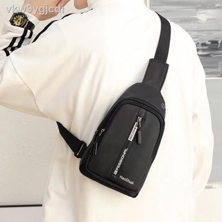 【Fast delivery】►Mumu #7063 Korean Waterproof Fashion Nylon Sling Shoulder Bags Mens Chest Cross Body