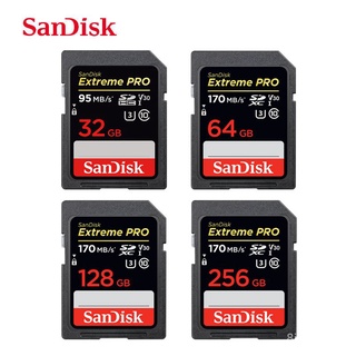 kovW SanDisk Extreme PRO SD Card 16GB 32G 64G 128G 256G SDHC SDXC UHS-I Class10 95M/s U3 Memory Card