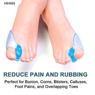 [WYL] 1 Pair Silicone Gel Bunion Toe Corrector Orthotics Straightener Separator Pain **