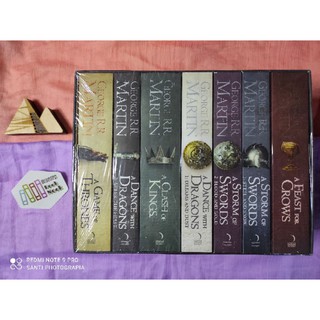 (AUTHENTIC) A Song of Ice and Fire 7 Books Collection Box Set by George R.R. Martin