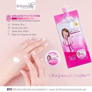 sunscreen brilliant gel-cream sun protection gel cream
