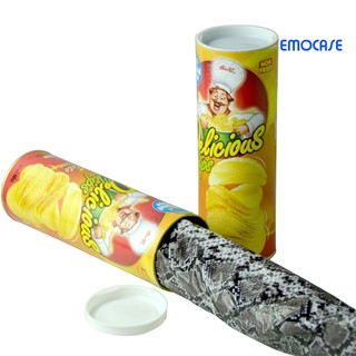 Emocase Trick Playing Potato Chips Barrel Toy Simulation Snake In A Can Gag Gift Prank