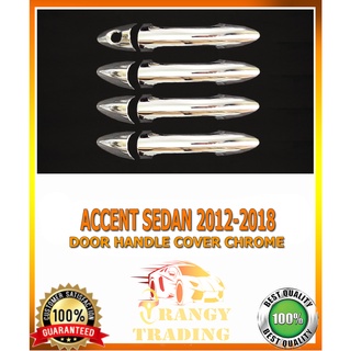 Accent Sedan 2012 to 2018 Door handle cover chrome 2013 2014 2015 2016 2017