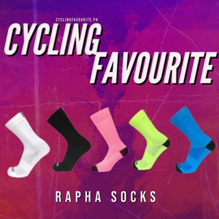 Rapha Professional Team Cycling Socks Unisex Breathable Bicycle Socks Outdoor Compression Socks