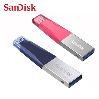 Sandisk iXPAND OTG USB Flash Drive 64GB 128GB 256GB lightning Connector USB 3.0 Metal Pen Drive 32gb
