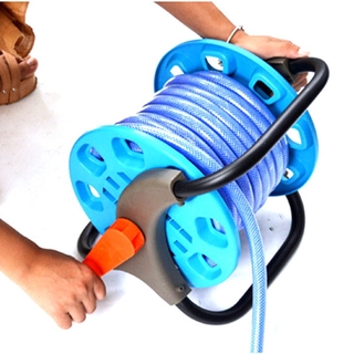 1pc Pipe Rack Portable Creative 25M Hose Reel Storage Rack for Water Pipe