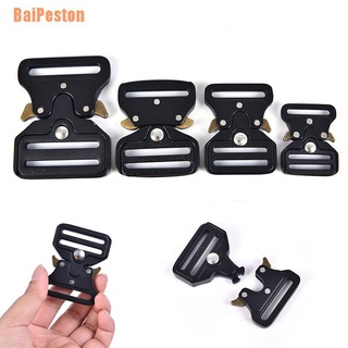 BaiPeston(~) Quick Side Release Metal Strap Buckles For Webbing Bags Luggage Accessories