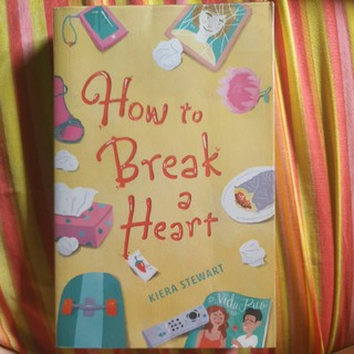YA novel book how to break a heart