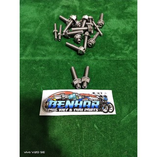 Stainless High Tensil Exhaust bolt Raider and Xrm