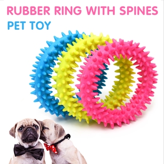 Dog Molar Toy Bite Resistant Cleaning Teeth Pet Supplies Puppies Spiked Ring