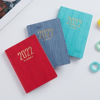2022 A7 Mini Notebook 365 Days Portable Pocket Notepad Daily Weekly Agenda Planner Notebooks