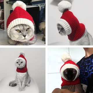 Winter Pet Dog Cap Hat Christmas Warm Small Cat Dog Hats Pug Dog Accessories for Small Medium Large (5)