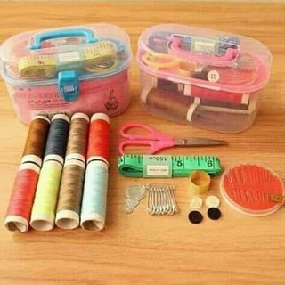 Sewing Box Set For Quilting Stitching Hand Sewing Kit Sewing Box