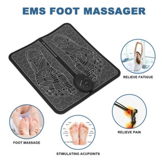 EMS Pulse Foot Massager USB Rechargeable Foot Massage Portable Foot Smart Machine Pad Massage S7T7