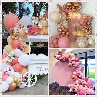 ❤️112 pcs Rose Pink Balloon Arch Kit Birthday Decor Party Decorations Latex Garland Balloons for home wedding partyneeds party decorations