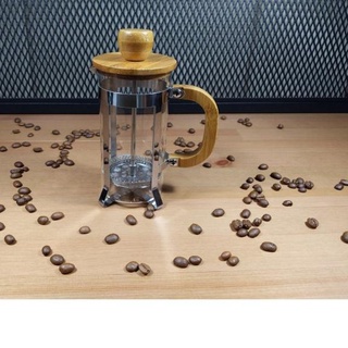 Tekopi French Press WOOD 350ml WOOD Coffee Maker Plunger Coffee Tea Tool
