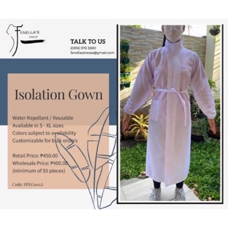 PPE Isolation Gown 1