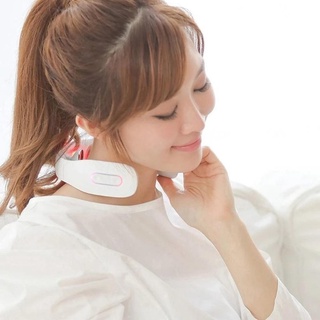 New Smart Electric Neck Massager Shoulder Body Massager Low Frequency Magnetic Therapy Pulse Pain