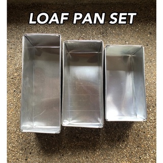 SET OF 3 LOAF PAN (6x3, 7x3, 8x3)