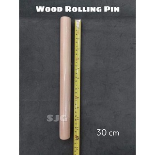wooden rolling pin 12”