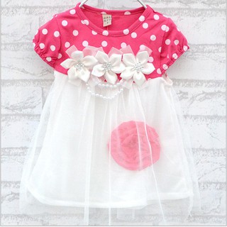 【BUY 1 GET 1 FREE】Baby girls kids tutu dress girl dress (4)
