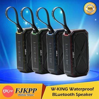 W-King S18 Portable Waterproof Bluetooth Speaker Wireless NFC Super Bass Loudspeaker support TF Card