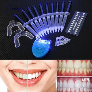 ★BP Pro Teeth Whiten Tooth Whitener LED White Light Oral Gel Dental Bleach Kit (1)