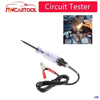 ↂUniversal Auto Car Truck Motorcycle Circuit Voltage Tester Test Pen Dc 6V-24V Electrical Automotive