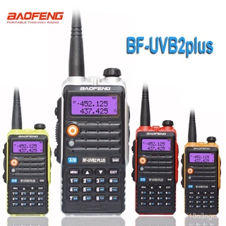 Baofeng UVB2 Plus UV-B2 Two-way Radio Dual Band VHF/UHF Walkie-Talkie 128CH interphone BF-UVB2 Ham C