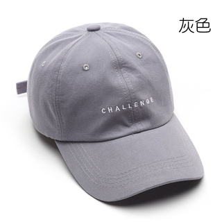 ✌JLetter embroidered soft top curved brim baseball cap men's outdoor leisure Women's sunscreen hat