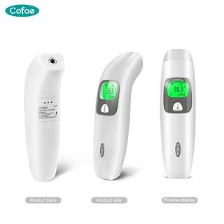 Cofoe 2 in 1 Forehead & Ear Non-Contact Fever Thermometer Electronic Digital Handed IR Temperature f