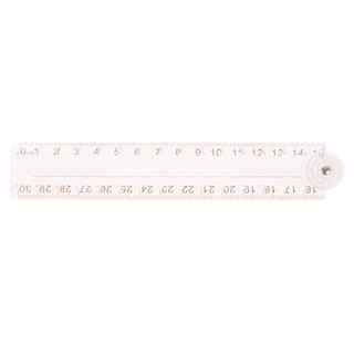 Clear Acrylic Folding Straight Ruler Drawing Student Stationery School Supplies