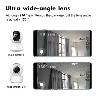 ◘⊕Imilab 016/C20 Cctv Camera Ip 1080p 360° Home Security Wifi Ultrawide Angle Infrared Night V