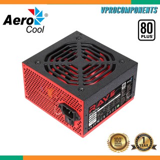 Aero Cool Rave 600W Power Supply 80+ White