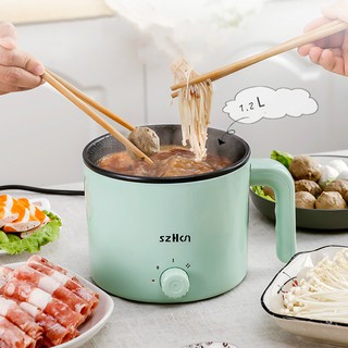 1.5L Multifunctional Electric Cooker Electric Boiler Hot Pot Cooking stainless steel (5)