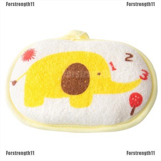 [fors•GTH] 1PC cute cartoon baby bath brush soft bath sponge baby shower accessories (8)