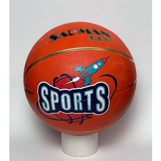 High Quality Orange basketball indoor outdoor with free pin and netbag