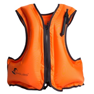 Adult Inflatable Swimming Life Vest Life Jacket Snorkeling Floating Surfing Water Safety Sports Life