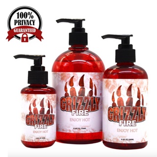 [healthy] Secret Corner GRIZZLY Fire Warming Water Based Premium Lubricant Vagina Anal Lube for Sex (1)