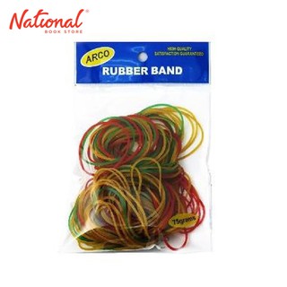 Arco Rubberband Round 75Gms Assorted Color