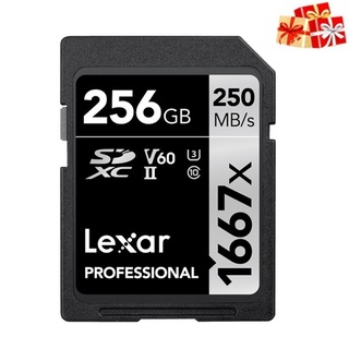 ☆FREE Gift+High quality ☆ LEXAR SD card 1667X 32G 64gb 128G 256G Canon DSLR nikon digital camera 4K memory card