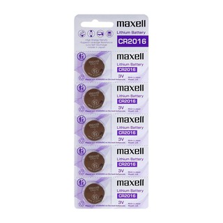 Watch battery◙♈❒Maxell Lithium Battery CR2016 Pack of 5