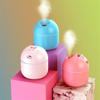 220ML Diffuser Cool Mist Humidifier with 7 Colors LED Lights and Waterless Auto Shut-off for Home Office Yoga Spa Baby Diffuser Ultrasonic Diffusers Best Seller Air Humidifier