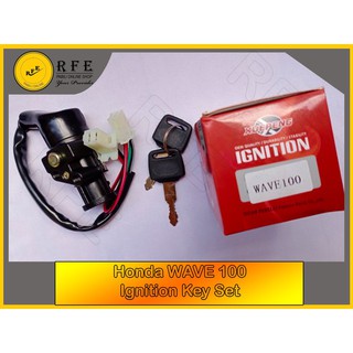Honda Wave 100 Ignition switch key set