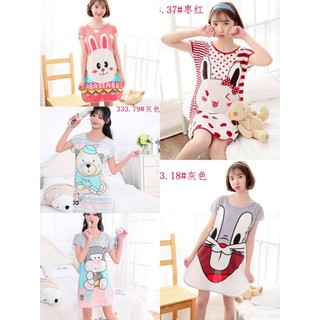 YQY Korean daster sleepwear nightdress pambahay homewear nightwear dress (6)