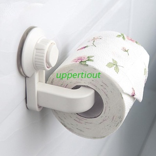 uppertiout Wall-Mounted Toilet Paper Holder Wall-Mounted Suction Cup Tissue Paper Roll Holder Waterproof Tissue Box Paper Stand