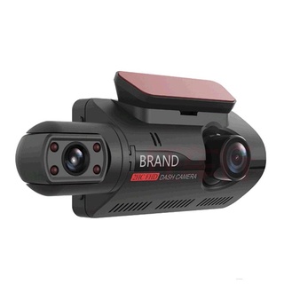 Car DVR Dash Cam HD 3-inch IPS Screen Dual Lens Night Vision Car Driving Recorder hkdealextreme.ph