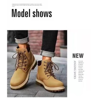 Fashion Boots✆【V-fashion】9021Martin boots shoes for man and big boy.fashion shoes.