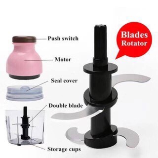 COD Multi-function Kitchen Household Food Processor Electric Chopper Automatic Meat Grinder Blender